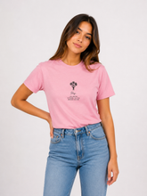T-SHIRT ROSA BEBÊ- Flor